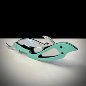 WoolfBlades 539 Custom made Straight Razor Sci-Fi - Image 5